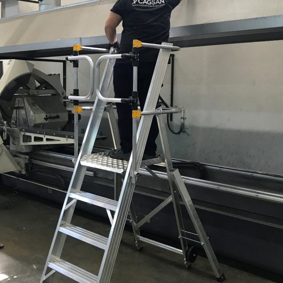 Aluminijumske platforma merdevine KEYPRO