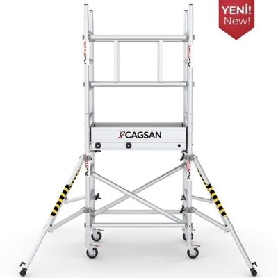 Aluminijumske pokretne skele ProTube ST M 100 serija, model 4 stepenika