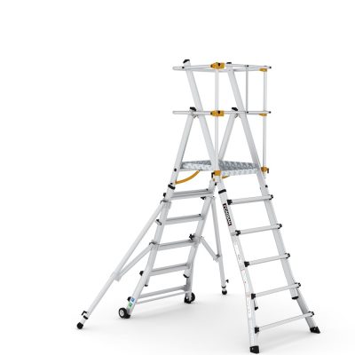 Produžene aluminijumska platforma merdevine TELEPRO TP200
